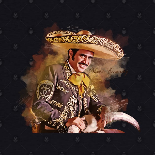 Vicente Fernandez Art by Sauher